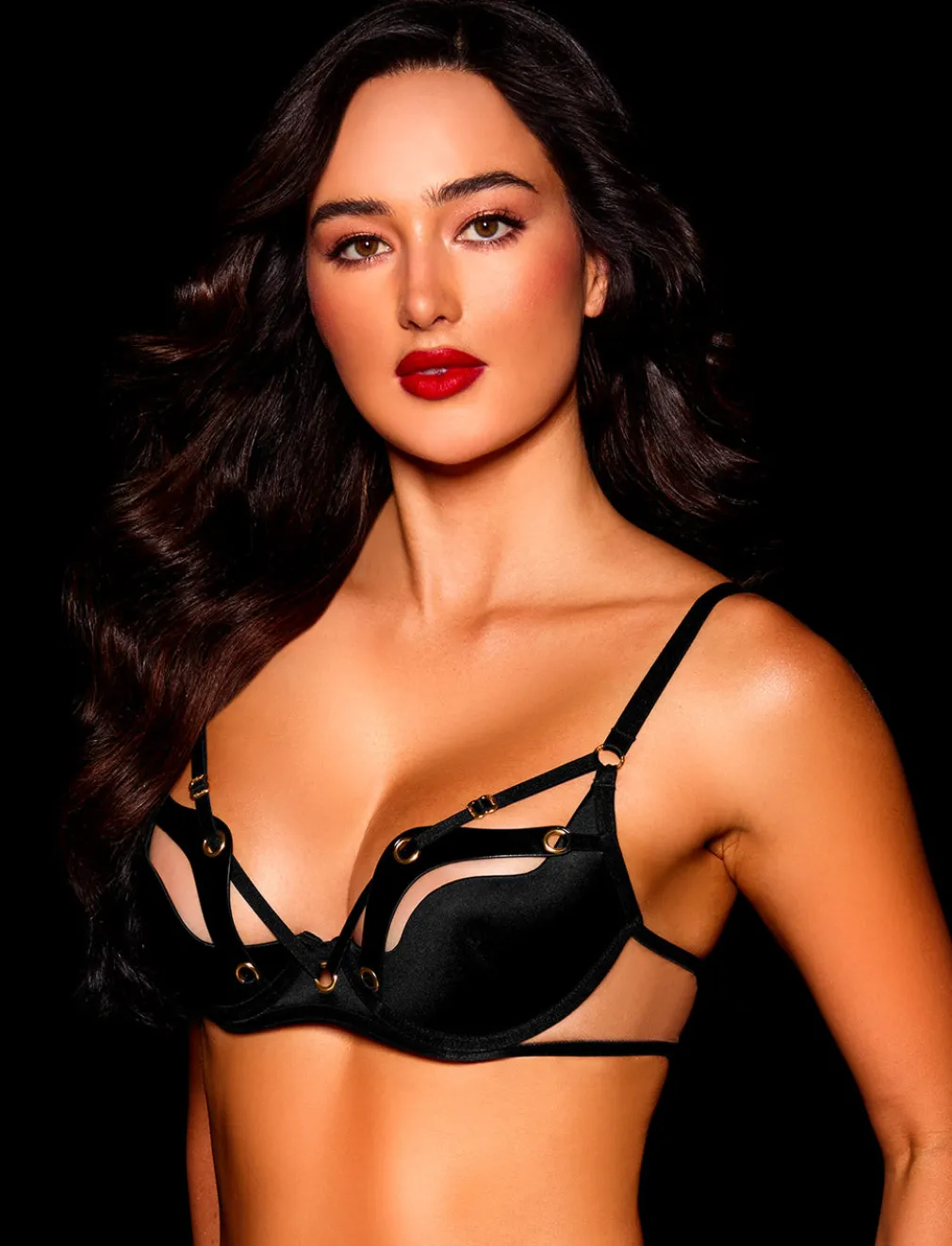 Indi Black Bra